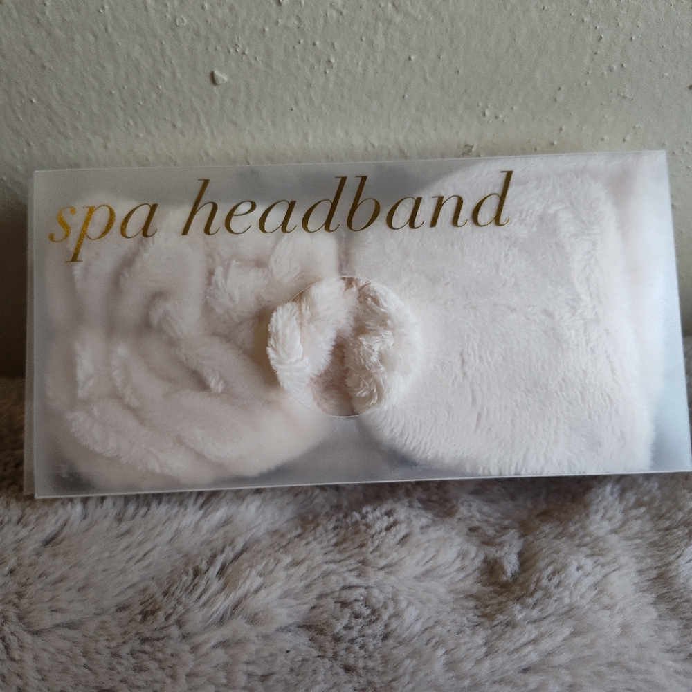 Spa Headband in Soft Cream